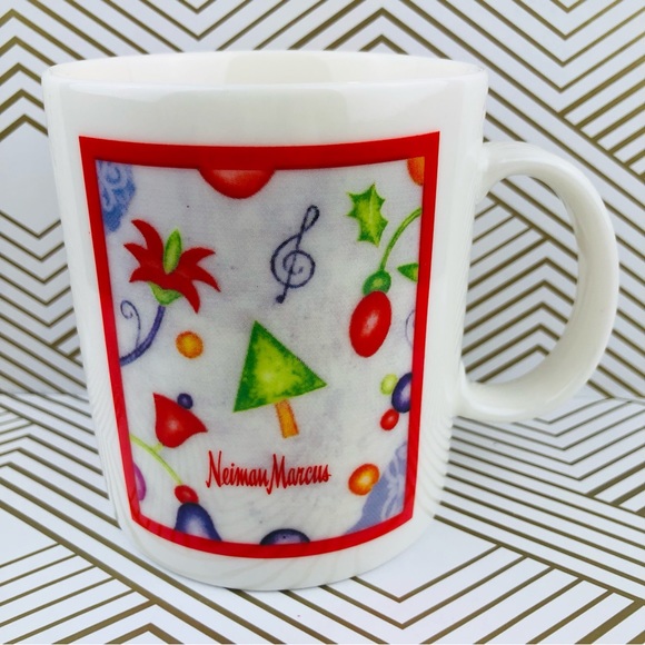 Vintage 1997 Neiman Marcus Holiday Christmas Mug 🌲 - Picture 1 of 5